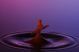 Tropfen in Wasser (127)