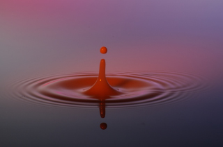 Tropfen in Wasser (354)