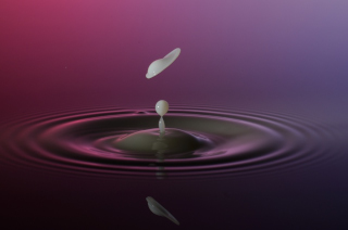 Tropfen in Wasser (398)