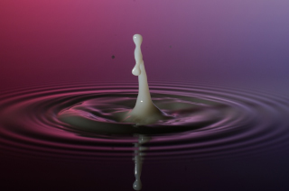 Tropfen in Wasser (429)
