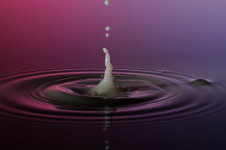 Tropfen in Wasser (434)